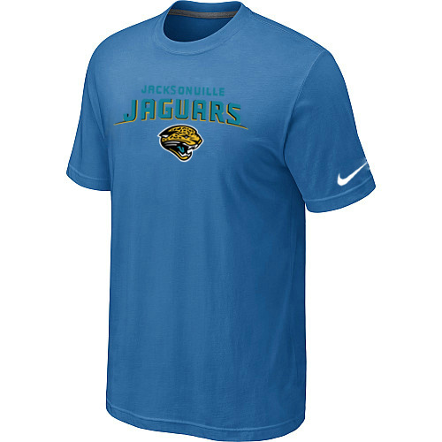 Nike Jacksonville Jaguars Heart & Soul NFL T-Shirt - Light Blue